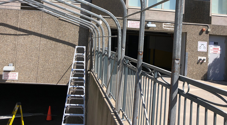 Abri d’auto installation