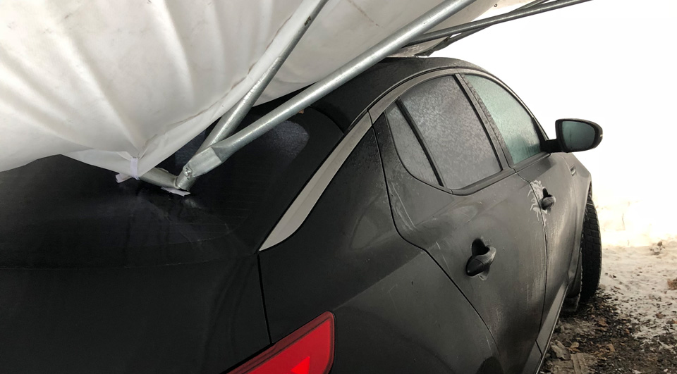 Abri d’auto réparation